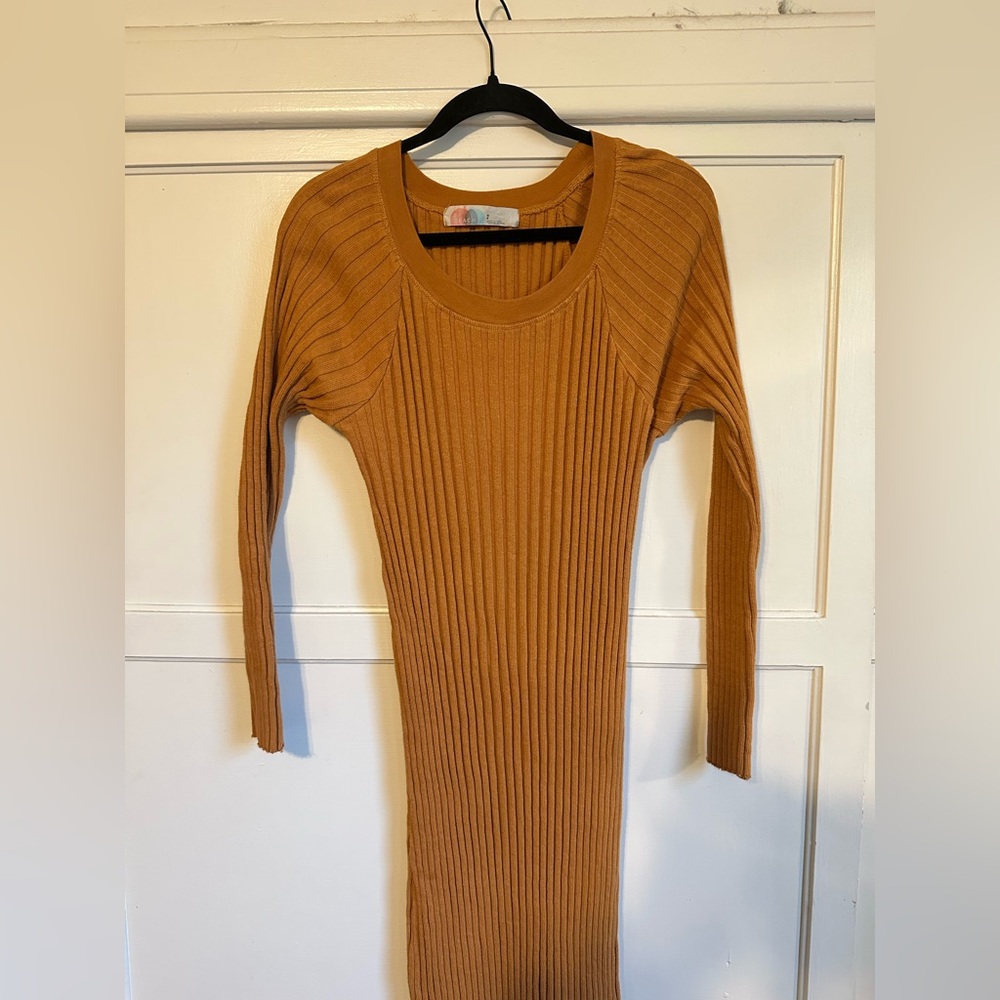 Free People Beach Walk About Ribbed Maxi Dress Size Small View 3